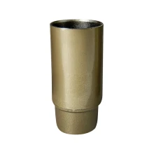 Douille E14 lisse – 2A 250V – Plastique doré PBT (luminaire)