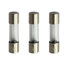 Lot de 3 fusibles verre 5x20 mm 1A 250V (protection électrique)