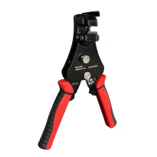 Pince à dénuder automatique – Dénude les fils rigides ou souples de 1 à 5mm2, coupe et sertit de 0,5 à 6mm2 (électricité)