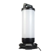 Tour LED de chantier 360°–120W 16300lm lumière réglable 3000/4500/6500K, 3 niveaux de luminosité, câble 5m, IP65 IK08 (chantier)