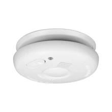 Détecteur de fumée photoélectrique – Pile fournie – 85 dB avec bouton test hebdomadaire et voyant de fonctionnement (intérieur)