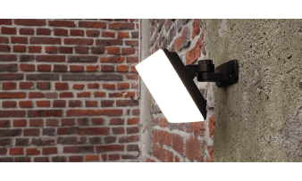 Projecteur mural : quelle puissance choisir (et comment l'installer sans arrivée électrique) ?